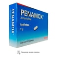 thumbnail image 1 of Penamox Amoxicilina 1 g 12 tabletas, 1 of 2