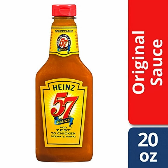 Heinz 57 Sauce, 20 oz Bottle (Pack of 12)