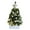Silver, variant on MOMOJIA 60cm Delicate Pre Decorated Christmas Tree with Ornament and Star for Display