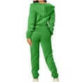 thumbnail image 7 of Diufon Velour Tracksuit Womens 2 Pieces Loungewear Joggers Outfits Sweatsuits Set Soft Sports Sweat Suits Pants Womens Clothes, 7 of 7