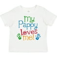 thumbnail image 3 of Inktastic My Pappy Loves Me Boys or Girls Toddler T-Shirt, 3 of 5