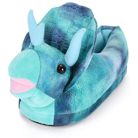 Blue dinosaur slippers hot sale