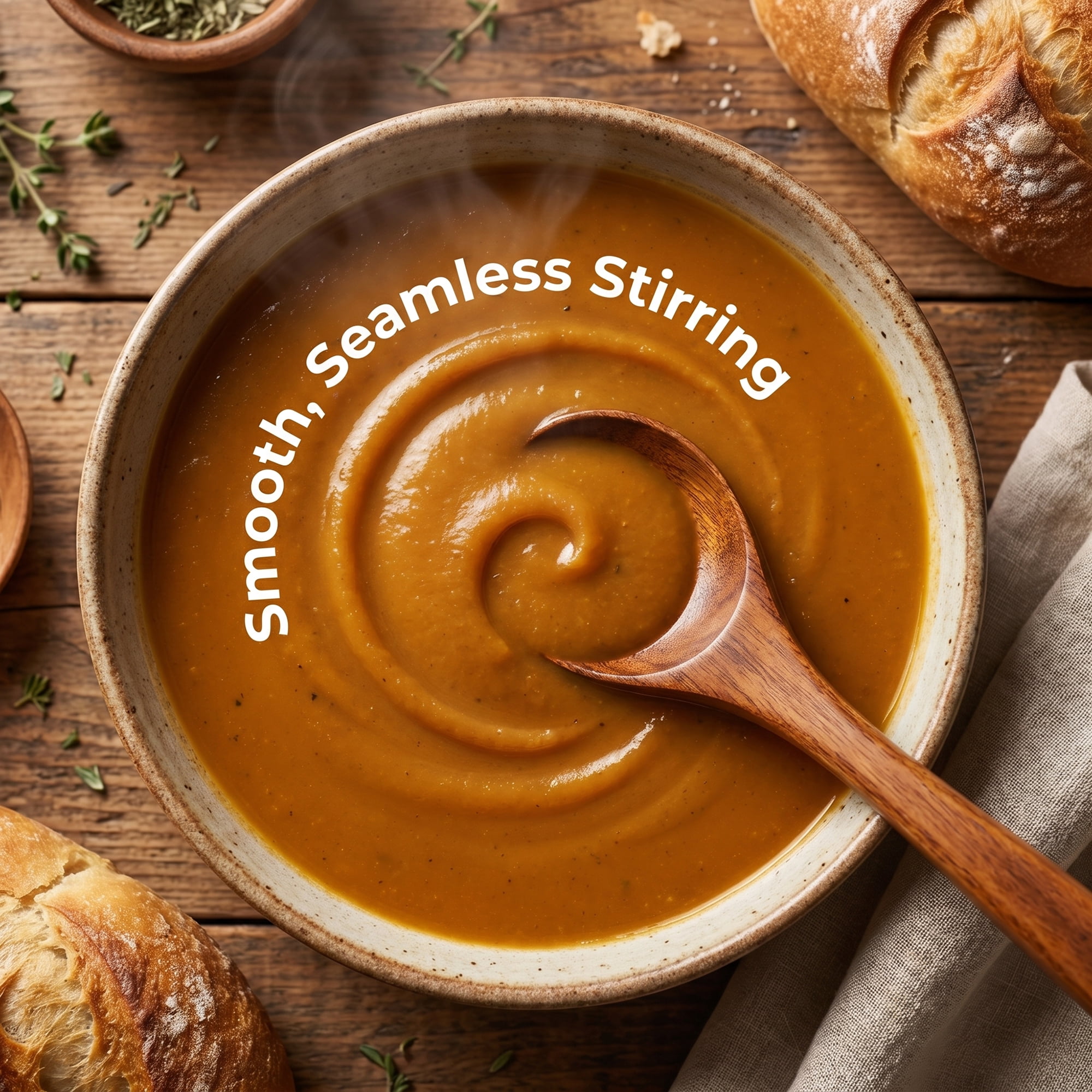 Unique Bargains Wood Non Stick Cookware, Heat Resistant Kitchen Soup Spoon B 10.6"x3.3"