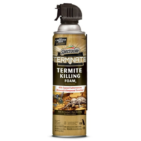 Spectracide Terminate Termite Killing Foam, 16 oz, Kills Termites Indoors and Outside