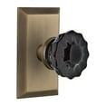 thumbnail image 3 of Nostalgic Warehouse Stucrb_Sd_Nk Studio Solid Brass Rose Single Dummy Door Knob - Nickel, 3 of 7