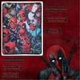 thumbnail image 2 of Bazillion Dreams Marvel Deadpool Faces Fleece Softest Comfy Throw Blanket for Adults & Kids| Measures 60 x 45 Inches, 2 of 4