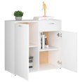 thumbnail image 3 of vidaXL Sideboard White 80x36x75 cm Engineered Wood, 3 of 5