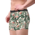 thumbnail image 3 of Kdxio Men's Boxer Briefs with Palm Trees and Tropical Print - Comfortable and Breathable Underwear for Everyday Wear, 3 of 7
