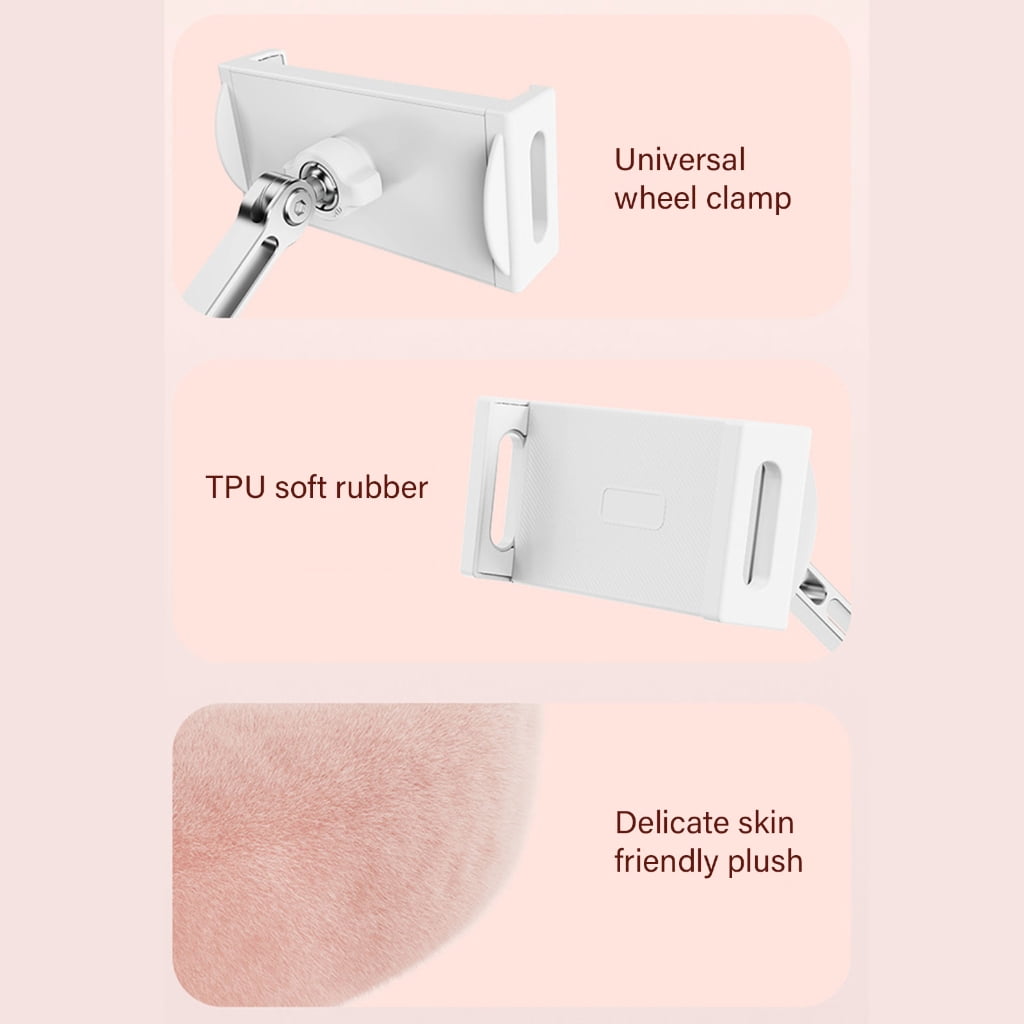 Pillow Stand Holder for Tablet with Two Snacks Bowl Tablet Stand Pillow for Reading in Bed for Tablet Phone Accessories