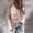Sweater 185# Pink, variant on oqasdz Womens Sweaters Fashion Patchwork V Neck Long Sleeves Sweater Blouse Tops Lightweight Streetwear Casual Loose Fit