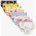 thumbnail image 1 of Xtellar  Calzoncillos de algodón transpirables para niñas, ropa interior variada, 6-8 piezasBssorted B21   2-3 Años, 1 of 1
