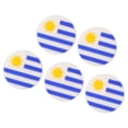 thumbnail image 1 of Mobutofu 5Pcs Racket Vibration Dampeners Square Silicone for Tennis Racket Shock Absorption, 1 of 8