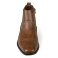 thumbnail image 6 of Vance Mens Alex Zip-up Cap Toe Dress Boot, Widths Available, 6 of 9