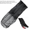thumbnail image 4 of HUGFEGWE Universal Fit Push Mower Cover, Lawn Mower Cover, UV Protection Snow Rain Wind Dust Water Birds, Universal Size with Drawstring, for Outdoor Protection, Mower Accessories (Black), 4 of 7
