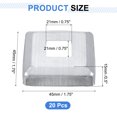 thumbnail image 2 of 20Pack Post Base Cover, 2.5x2.5 Metal Integral Style Post Skirt Porch Column Wrap(0.75x0.75), 2 of 6