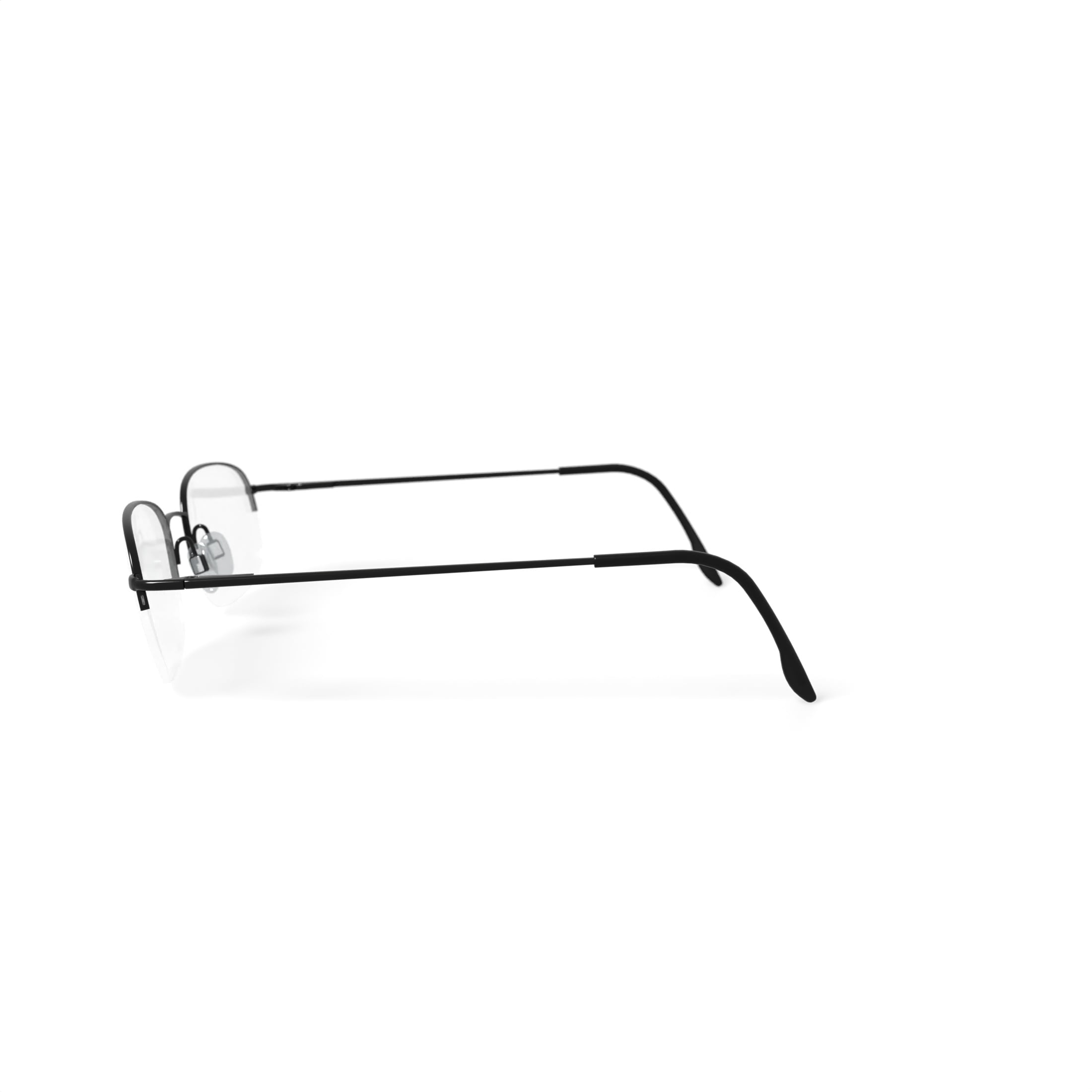 Stetson Men's ST228 Rectangular Prescription Eyeglasses with Case, Gray