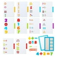 thumbnail image 3 of HILABEE Wooden Matching Game, Lacing Beads, Drawing Board with Blocks, Functional Memory Number, 3 of 8
