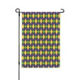 thumbnail image 5 of Sigee Mardi Gras for Live Happy Decorative Small Garden Flag,Double Sided Yard Flags Holiday Garden Flags for All Seasons, 5 of 9