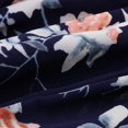 thumbnail image 3 of Mameluco con hombros descubiertos para mujer, monos sin con estampado floral, monos sin para playa, pantalones cortos, monos Azul BLESIY  Mono floral sin mangas, 3 of 8