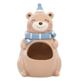thumbnail image 1 of Cute Animal Flower Pot Creative Resin Garden Planter Home Office Desk Bear, 1 of 8