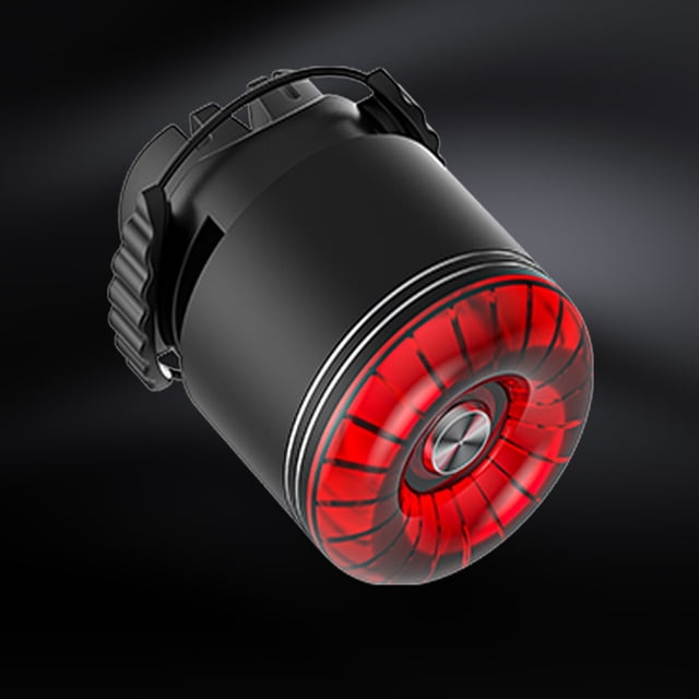 Luz trasera de bicicleta LED 30LM 350mAh Tipo-C USB recargable 6 modos Lámpara de ciclismo