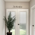 thumbnail image 6 of Metal Cutout- Be Thankful Cursive Cutout Sign-3D Word Art Home Accent Decor-Perfect for Modern Rustic or Vintage Farmhouse Style by Lavish Home, 6 of 8