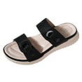 thumbnail image 1 of IUJSOY Flip Flops for Women Arch Support Thick Athletic Cushion Walking Sandals Rhinestone Slides, 1 of 8