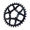 thumbnail image 4 of 32T Bikes Chainring, Hollow Aluminium Alloy Chainring, Positive and Negative Tooth Single Disc Chainring, 4 of 7