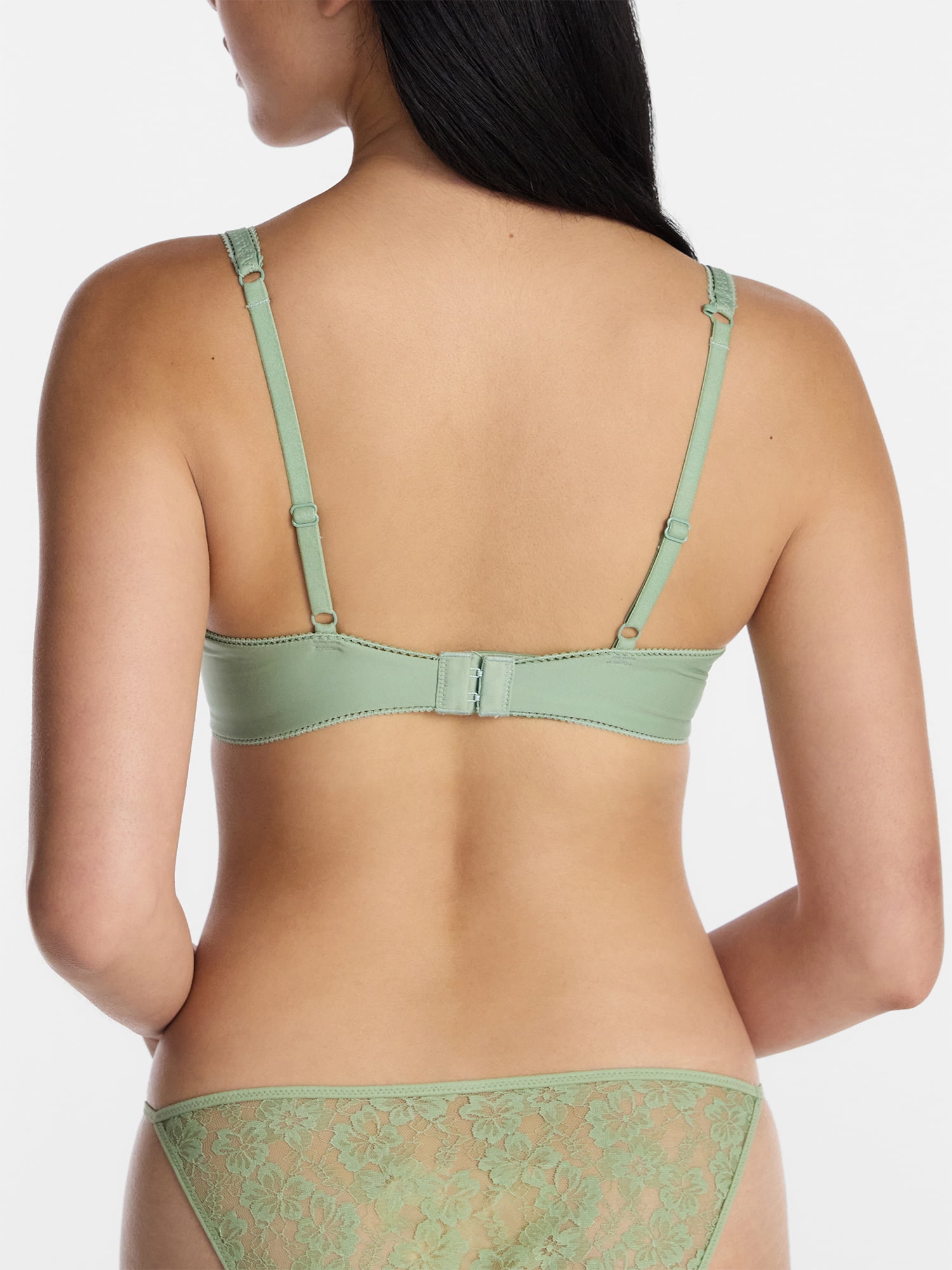 No Boundaries Women’s All Over Lace Bikini Underwear, 3-Pack, Sizes XS-XXXL