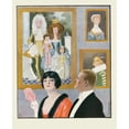 thumbnail image 3 of William Ely Hill 15x18 Black Modern Framed Museum Art Print Titled - The Retort Brutal (1913), 3 of 5