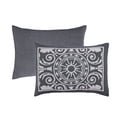 thumbnail image 2 of BNM Cotton Blend Vintage Medallion Bedspread Set, Queen, Denim Blue, 2 of 5