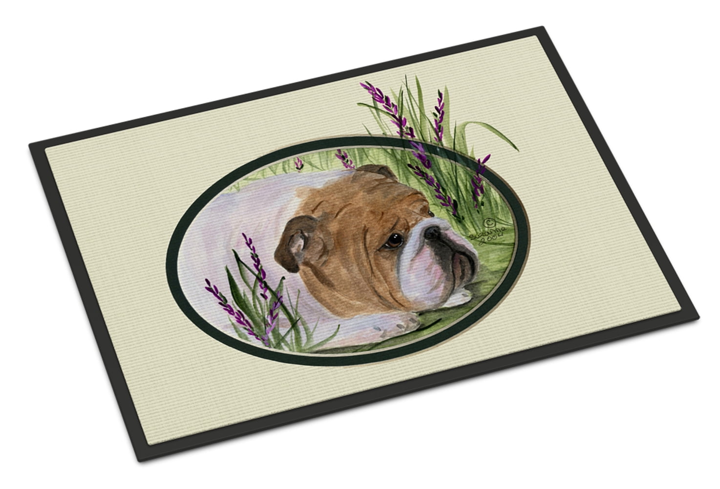 English Bulldog Indoor Outdoor Mat 18x27 Doormat
