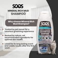 thumbnail image 4 of Natural Dead Sea Mineral Rich Mud Pet Shampoo For Dogs & Cats - Soos Pets, 4 of 7