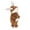 Brown, variant on Baby Cute Rabbit Romper Thick Fleece Jumpsuit Hooded Bodysuits Infant Winter Warm Rompers Newborn Snow Suit Clothes