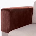 thumbnail image 3 of 2Pcs Universal Sofa Armrest Cover Elastic Armrest Protector Solid Color Armrest Protective Cloth, 3 of 4