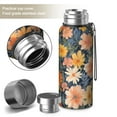 thumbnail image 2 of 20 Oz Pioneer Flower Coffee Tumbler Double Wall Insulated Stainless Steel Water Bottle | Metal Reusable Thermoses Flask with Cup Cap | Leak & Sweat Proof with Anti-Dust Lid, 2 of 7