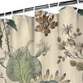 thumbnail image 4 of Bright Summer Wildflower Shower Curtain – Artistic Watercolor Nature Design, 36x72 Inches with Hooks, 4 of 5