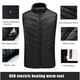 thumbnail image 5 of 21 ZONAS DE CALEFACCIÓN Chaleco calefaccionado para hombres y mujeres, chaqueta calefactable de invierno con USB, chaleco térmico con calefacción automática, chaqueta de plumón calefactora, chaleco Wa, 5 of 5