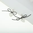 thumbnail image 5 of Unique Bargains 1 Pair Shoelace Charms Sparkly Lace-Up Heart Decorative Shoe Clips Black, 5 of 5