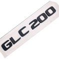 thumbnail image 1 of ZWEIP Car Rear Tail Emblem Number Letters Car Sticker For Mercedes Benz GLC200 GLC 200 Chrome Silver/ Matte Black, 1 of 2