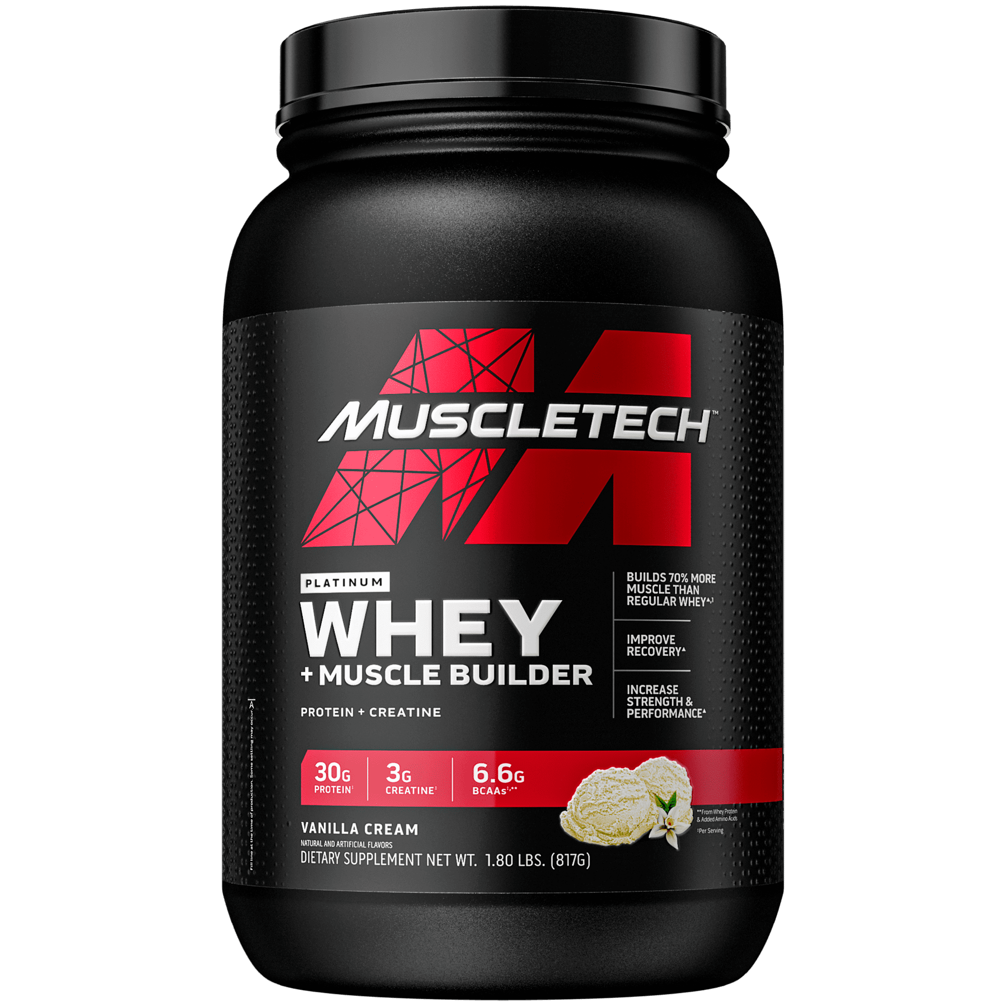 Buy Muscletech 100 Whey Protein Powder Vanilla Cream Muscle Builder