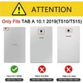 thumbnail image 2 of Samsung Galaxy Tab A 10.1 Case 2019 | SM-T510/T515 Shockproof Rugged Protective Case Cover with Built-in Screen Protector, 360 Stand,Hand Strap& Shoulder Strap for Galaxy Tab A 10.1 Inch, 2 of 6
