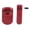 Red, variant on Suodoka 2pcs Cute Eyelash Curler Set Portable Wide Angle Long Lasting Partial Lash Lift Curler Curling Tool Pink