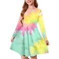thumbnail image 1 of LOVZFMLL Robe Sans Manches Extensible Ligne A Robe de Récital Scolaire Sans Manches Col Rond, 1 of 4
