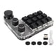 thumbnail image 1 of Teclado programable con RGB 3 perillas 12 teclas 2,4G recepción USB Bluetooth teclado multifunción DIY, 1 of 10