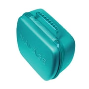 Navage Teal Travel Case - Safety Case For Navage Nasal Irrigation System - Anti-Scratch Protector - Travel Storage Case & Nose Cleaner Organizer for Genuine Navage Nose Cleaner and 12 SaltPods (Teal)