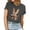 Dark Gray, variant on Ichuanyi Womens Vintage Flowers Crew Neck Shirt Graphic Tee Casual Graphic Tees Tops