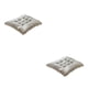 thumbnail image 3 of Cojín cuadrado para silla Inteprter rejilla gris 2Conjunto, 3 of 6