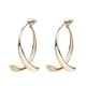 thumbnail image 1 of Pendientes de viento frío Pendientes de temperamento ligeros y curvos Pendientes de mujer, 1 of 9