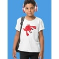 thumbnail image 2 of Red Crab T-Shirt Juniors -Image by Shutterstock,  Medium, 2 of 4
